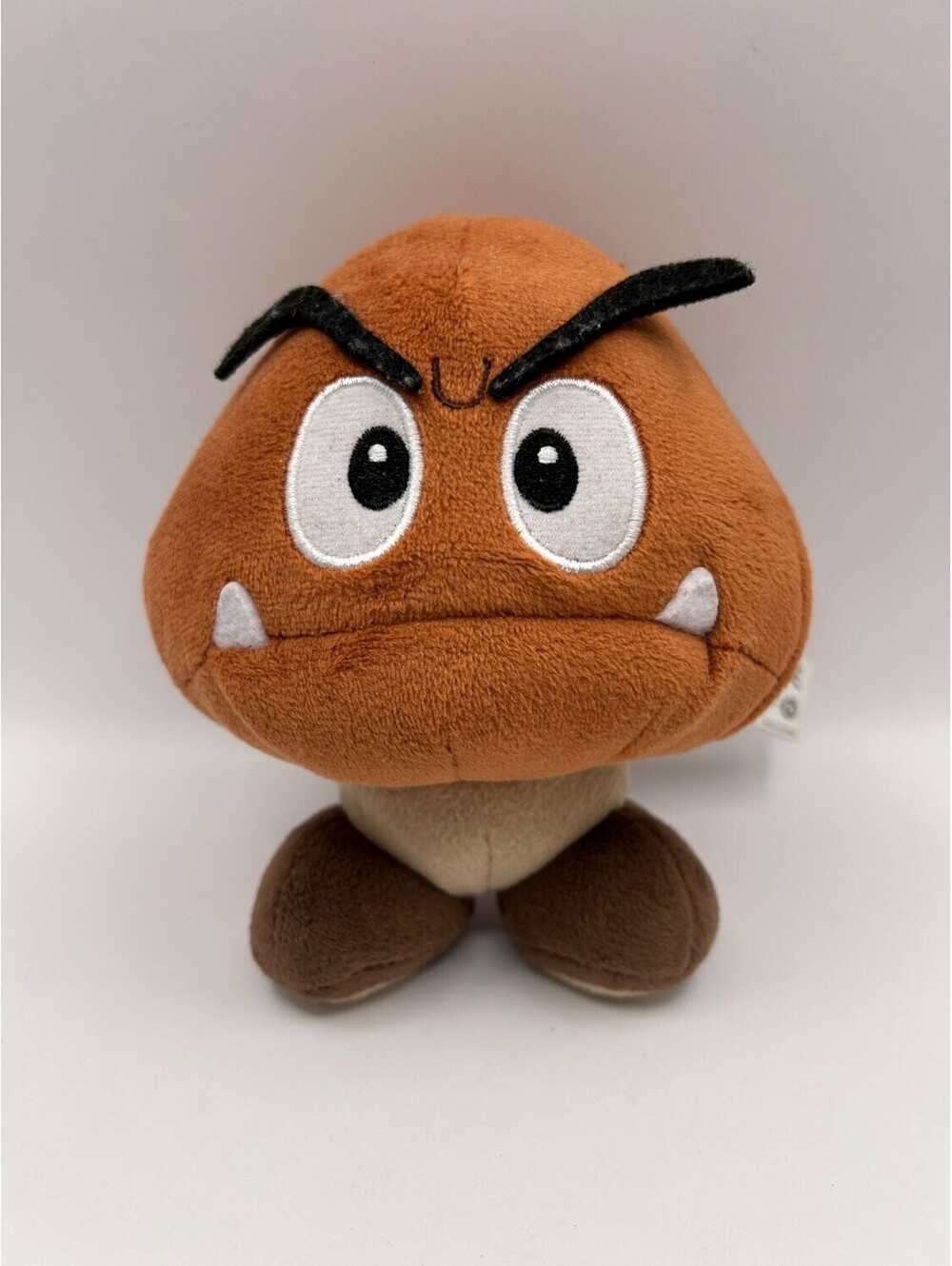 San-ei Nintendo Super Mario Goomba 5 Inch Stuffed Figure Little Buddy 2017 13 cm